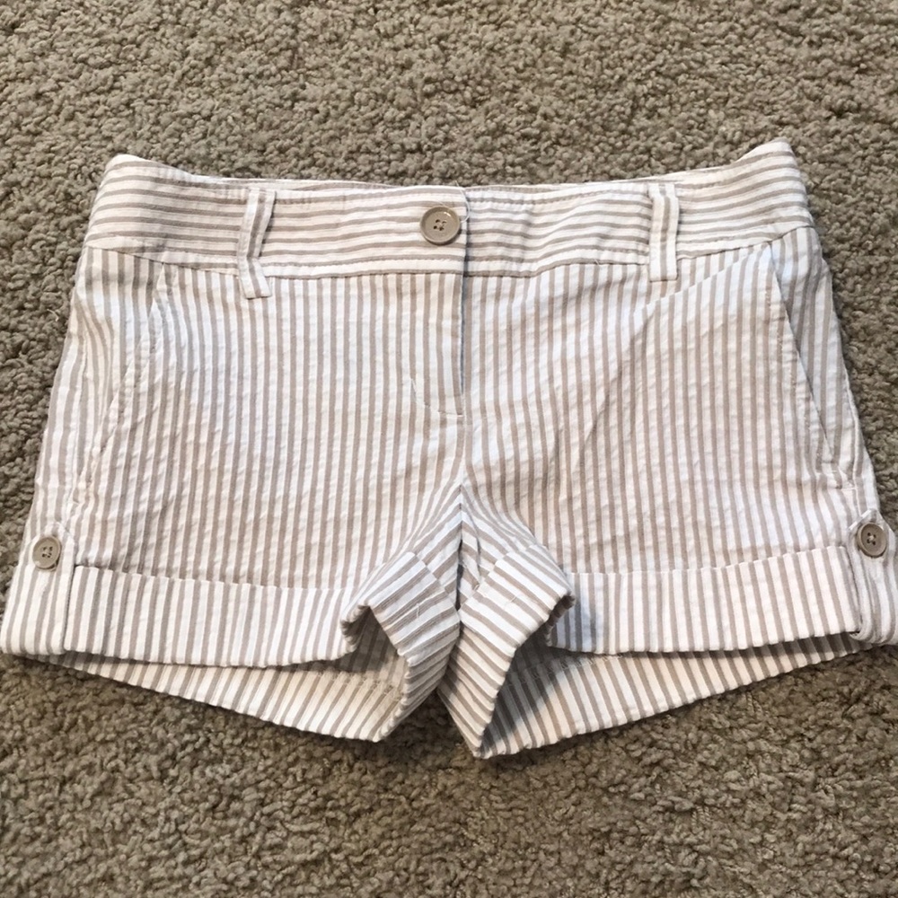 Express Striped Shorts